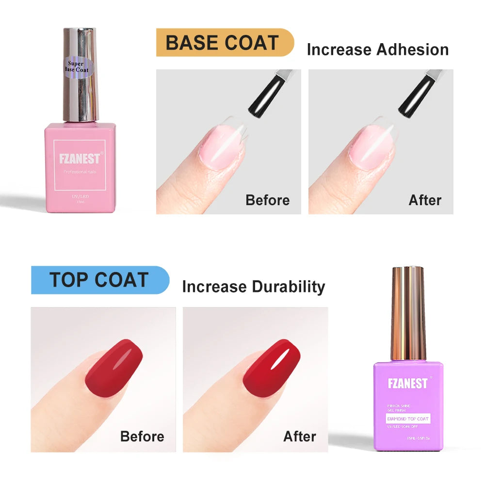 Glossy Top Coat Gel Polish UV Gel