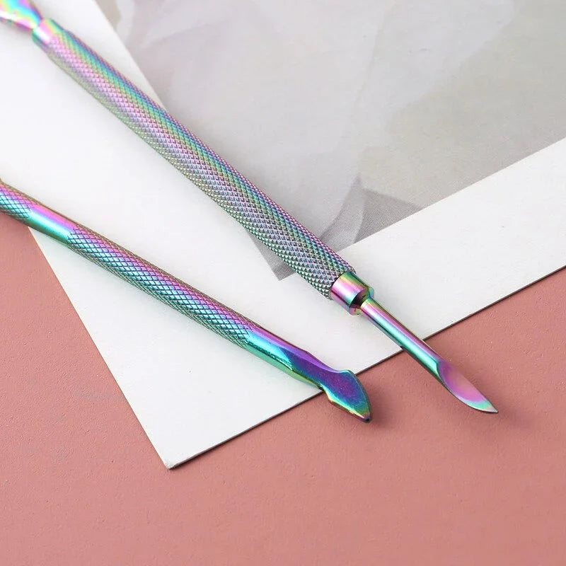 Rose Gold Cuticle Nippers Nail Tools Set