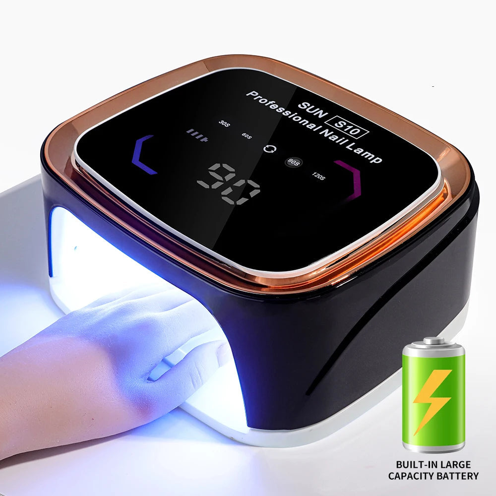 Wireless Rechargeable Smart LED Nail Dryer Lamp 