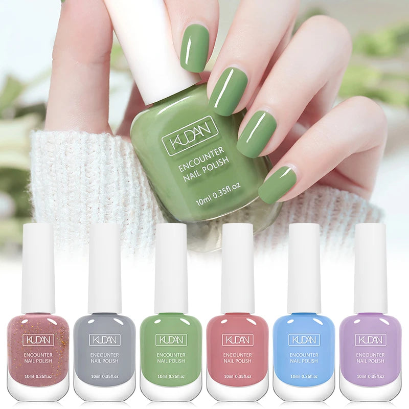 Water-Based Nude Red Pink Peel-Off Polish Kit