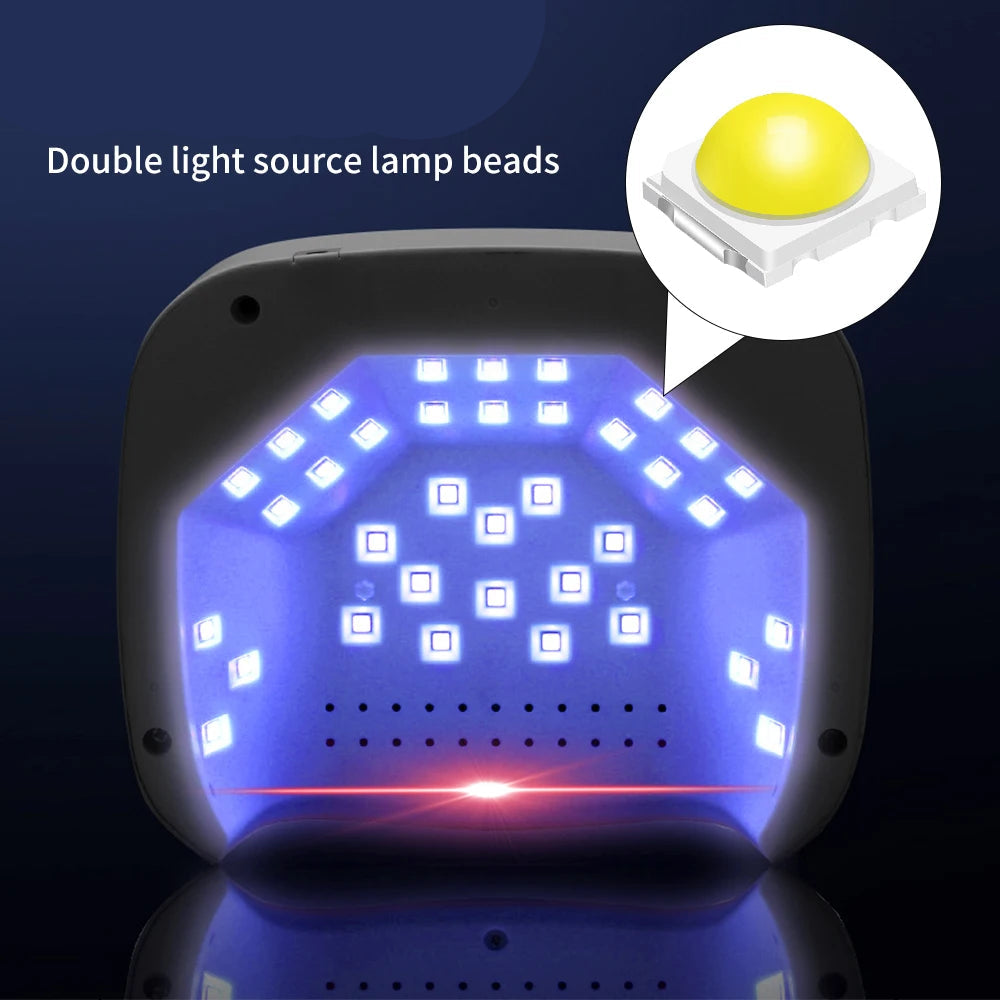Wireless Rechargeable Smart LED Nail Dryer Lamp