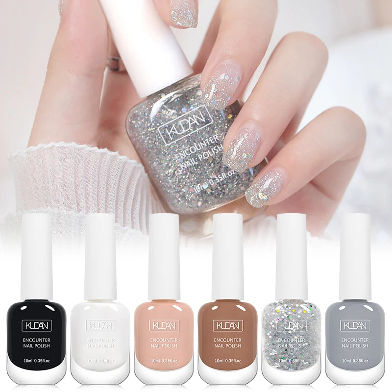 Water-Based Nude Red Pink Peel-Off Polish Kit